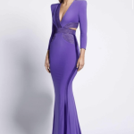 Purple Zhivago gown