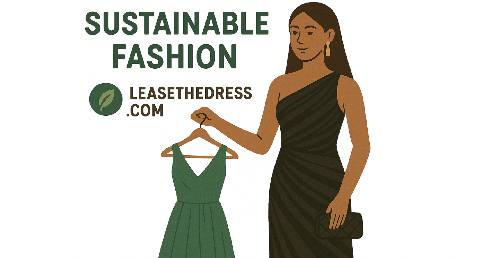 sustainable fashion white bg