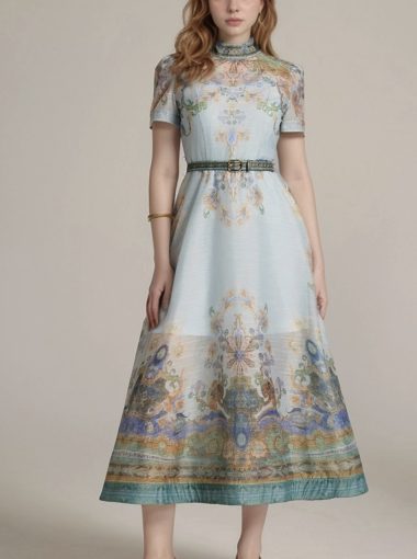 Dolly Digital Retro Dress