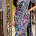 Sona pre pleated saree