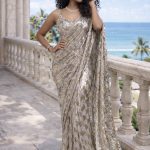 Arya Sequin Pre-draped Saree