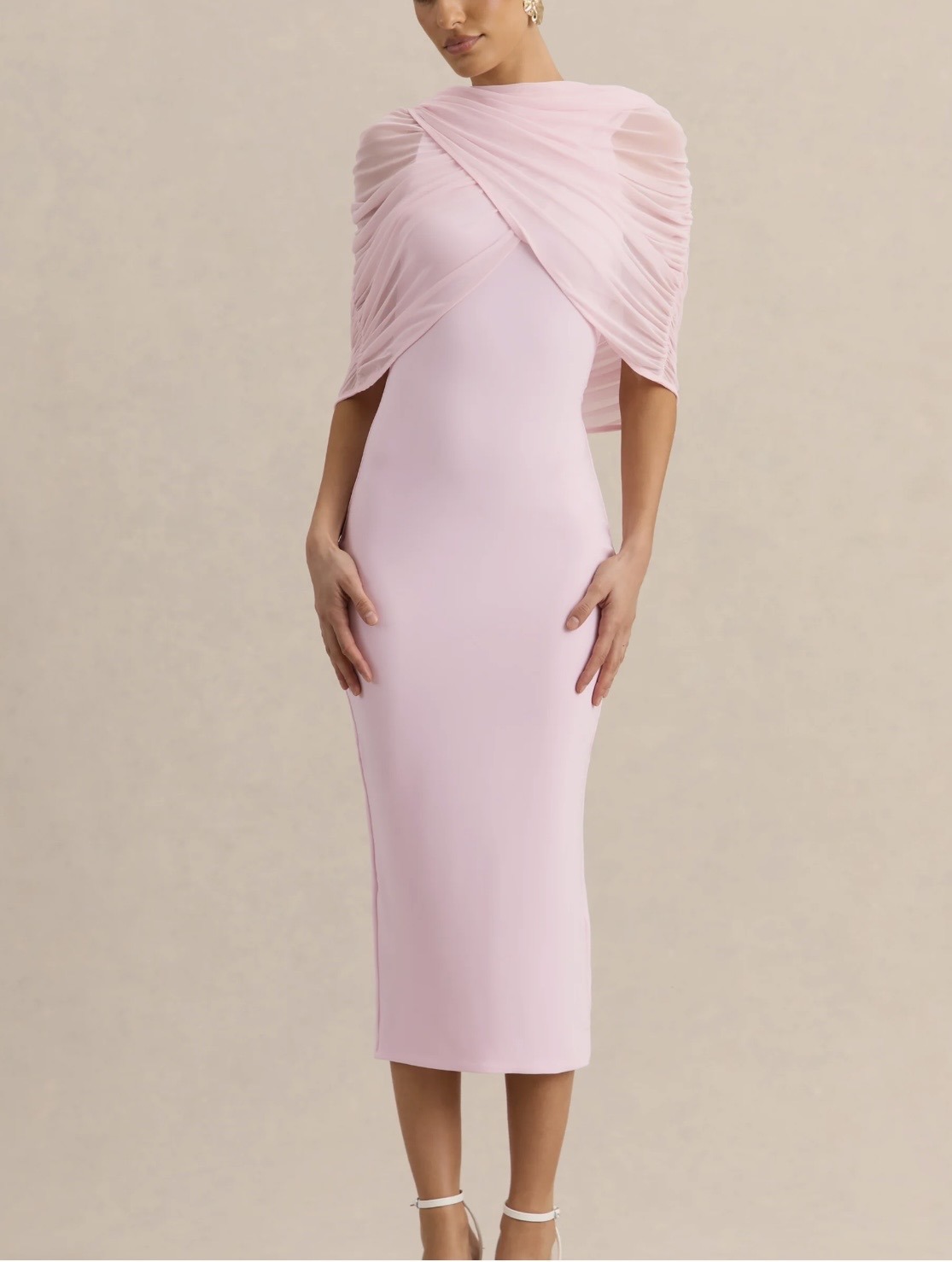 Gudia Dress with cape