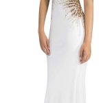 Jemi gold ivory gown