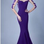 MNM Couture - Ruffle Ornate Illusion Mermaid Gown maxi gala