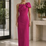 Jay Godrey Pink Bow Gown