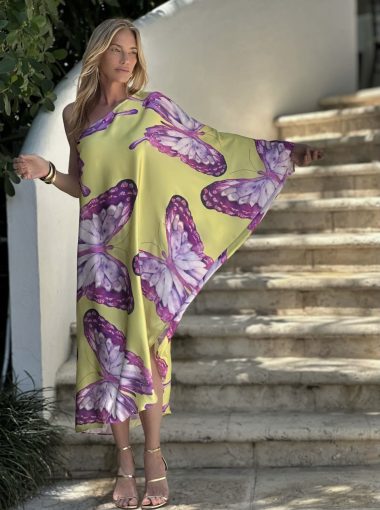 Buttercup butterfly kaftan