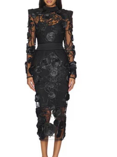 Zhivago midi cocktail dress