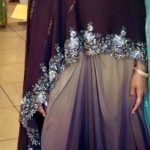 babita ombre silk chiffon set